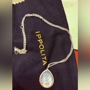 Ippolita Strawberry Pearl Large Teardrop Necklace